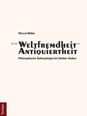 cover image of Von der "Weltfremdheit" zur "Antiquiertheit"